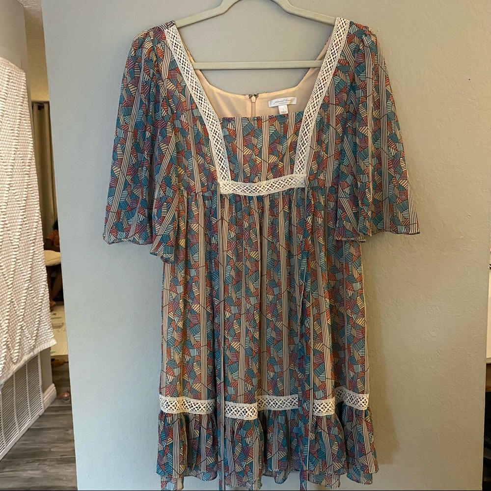 Multicolored Dress Size 7